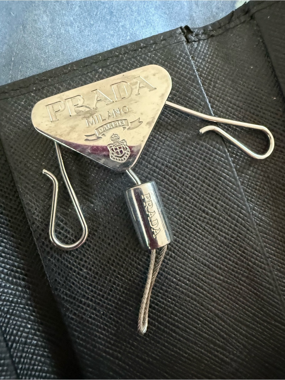 Prada saffiano leather key case - Picture 10 of 13